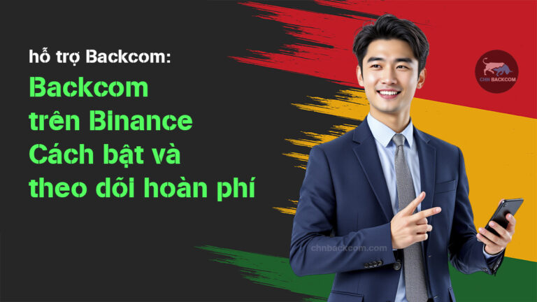 Backcom trên Binance